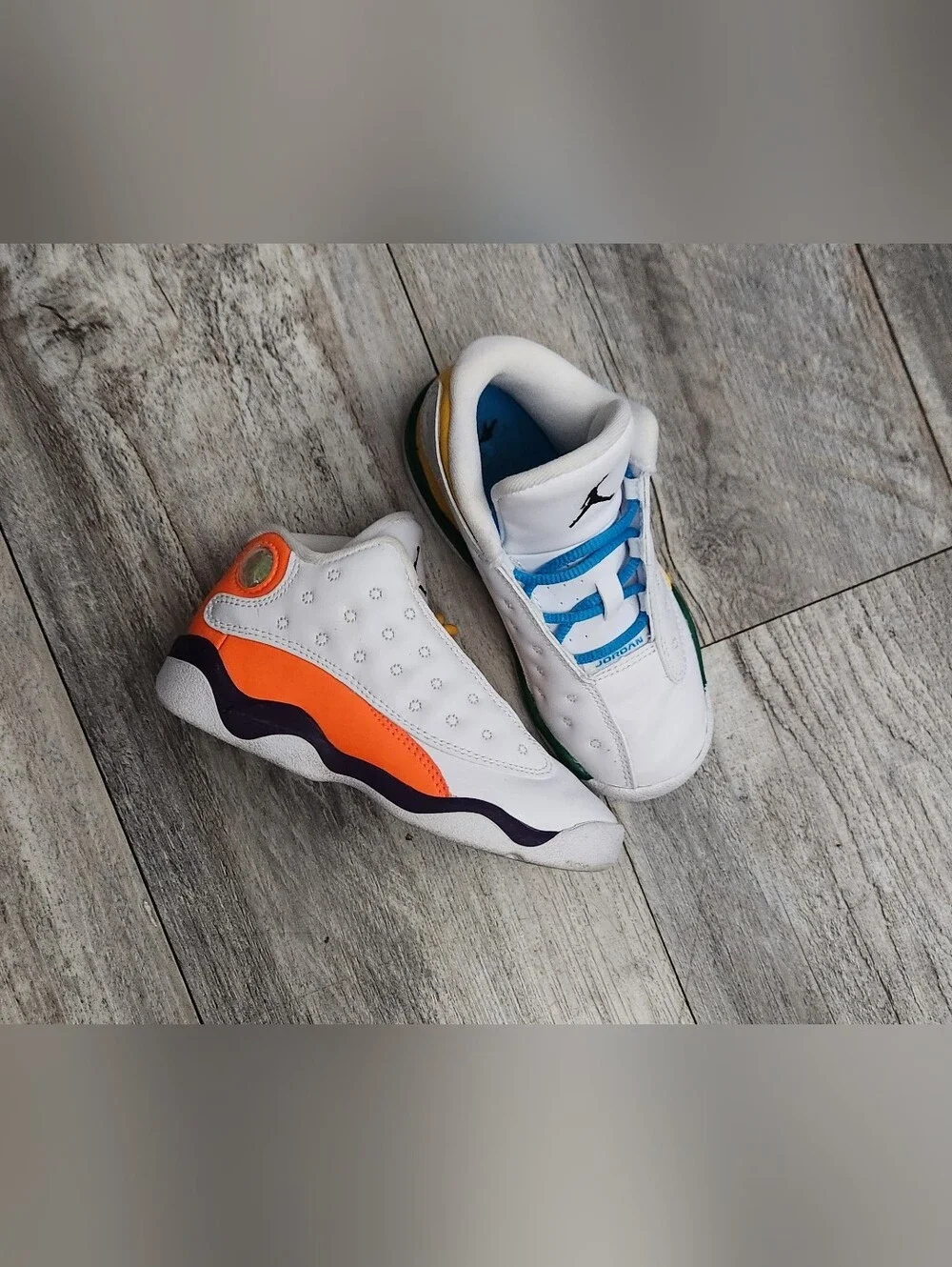 Kids Air Jordan 13 Retro Playground sneakers